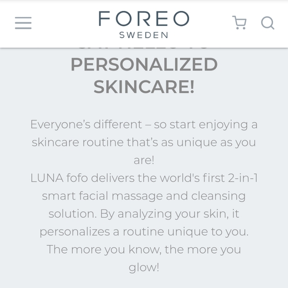 NIB FOREO LUNA FOFO, SKIN ANALYSIZER/MASSAGE/CLEAN - Picture 2 of 15